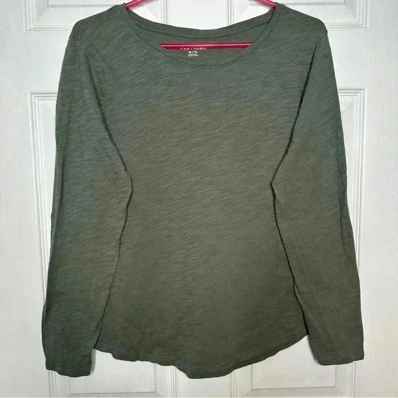 Joe Fresh Shirt Long  Sleeved Green Size Extra Large - Picture 1 of 15